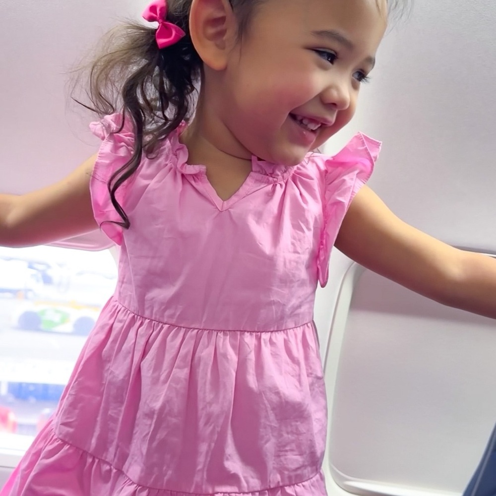 Pink Ruffled Toddler Dress -A Loves A from Dillards